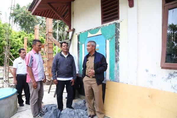 Wabup Said Hasyim Perintahkan Camat dan Kades Awasi Proyek Pembangunan