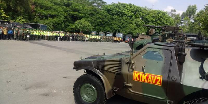 5.453 Personel TNI-Polri kawal resepsi pernikahan Kahiyang Ayu
