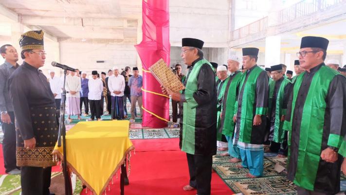 Bupati Bai at Dewan Dan Majelis Hakim MTQ Ke - 47 Kabupaten Inhil Tahun 2017 Di Pulau Kijang