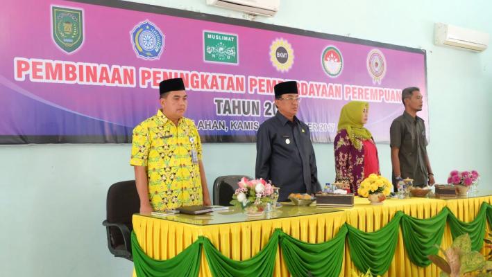 Bupati Inhil Hadiri Kegiatan Pembinaan Peningkatan Pemberdayaan Perempuan