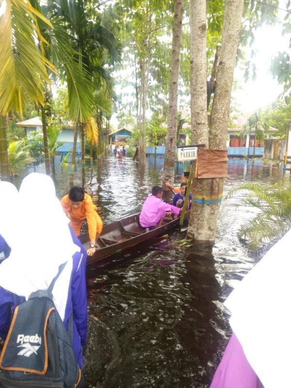 Bupati Inhil Instruksikan BPBD Dirikan Posko Siaga Banjir di Kecamatan Batang Tuaka