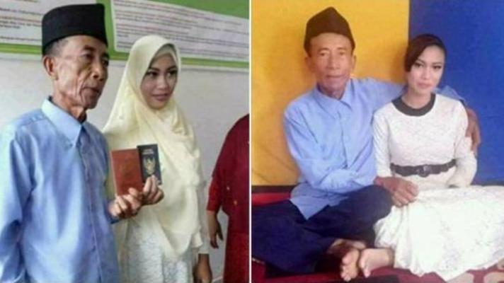 Kakek 60 Tahun Nikahi Gadis 17 Tahun, Begini Katanya Soal Malam Pertama