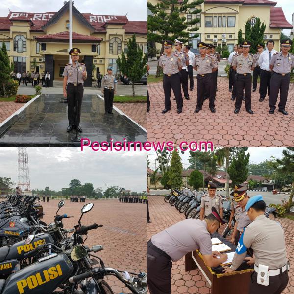 Kapolres Rohil Serahkan Kendaraan Dinas Polri, Ini Jenisnya 