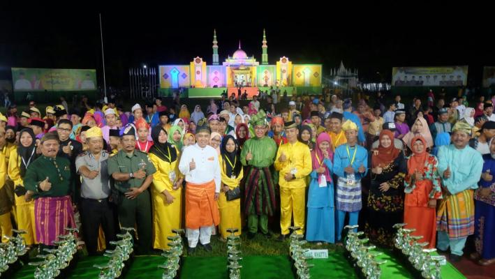 MTQ Inhil Ke - 47 Resmi Ditutup Oleh Gubernur Riau