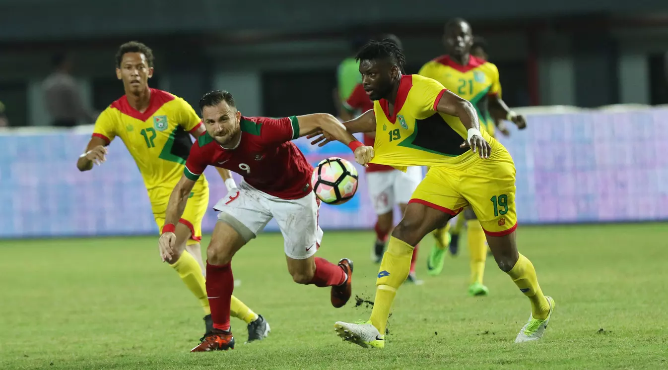 Spaso 2 Gol, Timnas Indonesia Bungkam Guyana