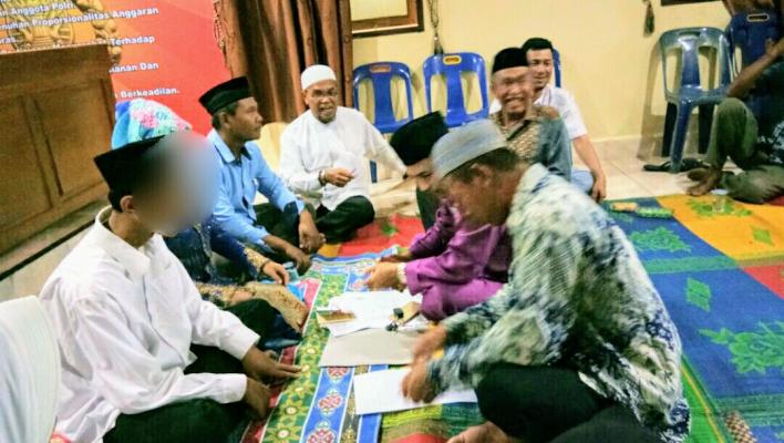 Terjaring Razia di Hotel Anggrek, 2 Sejoli yang Berstatus Pelajar Saat Itu, Akhirnya dinikahkan