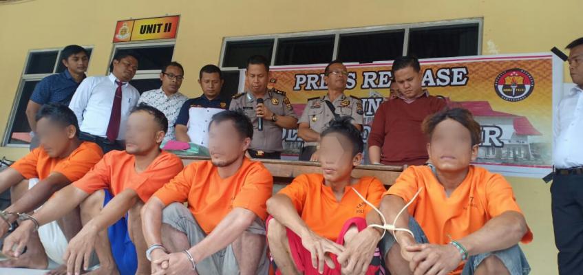 Akhirnya, Polres Rohil Ungkap 2 Kasus Penemuan Mayat dan Pemerkosaan yang Disertai Pembunuhan 