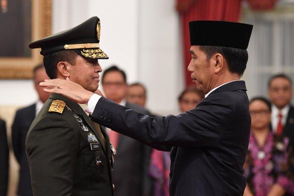 Andika Perkasa Resmi Dilantik Jadi KSAD