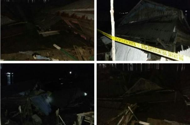 Enam Unit Rumah Warga di Enok Ambrol Akibat Tanah Longsor