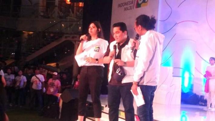 Erick Thohir diguyu warganet  karena mengatakan Jokowi adalah Presiden pertama yang memperhatikan industri kreatif