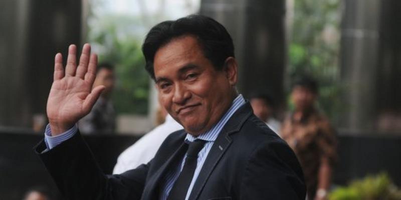 Ketua Umum Partai Bulan Bintang(PBB) Yusril ihza Mahendra  blak-blakan alasan tinggalkan Prabowo-Sandi