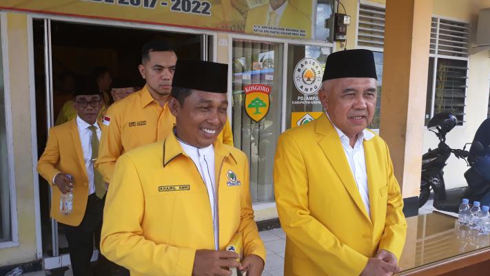 Khairil Amri Lantunkan Ayat Suci Alquran Pada Acara Pelantikan dan Rakornis Pengurus DPD Golkar Kampar