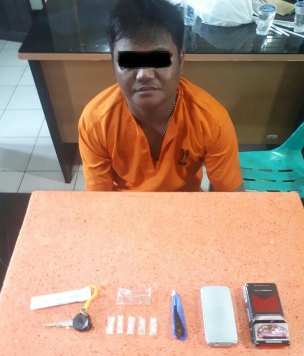Miliki Sabu HS Warga Jalan Sederhana, Tembilahan Dibekuk Polisi