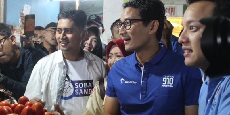 Sandi jawab Jokowi soal orang super kaya ke pasar: Mungkin yang dimaksud bukan saya
