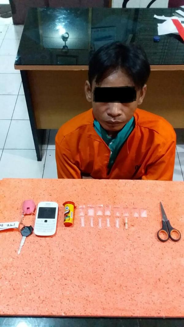 Satres Narkoba Polres Inhil Ringkus Pelaku Narkoba di Tembilahan