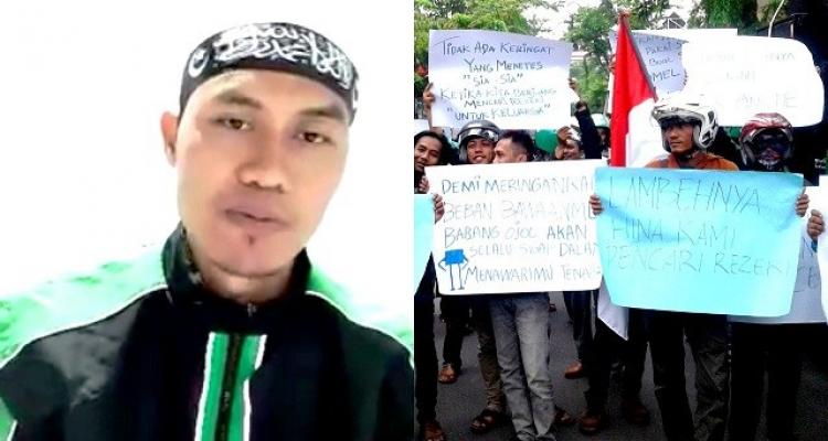 Tukang Ojek Online: Ada yang Demo, Ada Pula yang Bela Prabowo