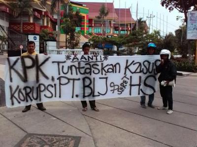 Aktifis Anti korupsi Desak KPK Ambil Alih Kasus Korupsi PT BLJ