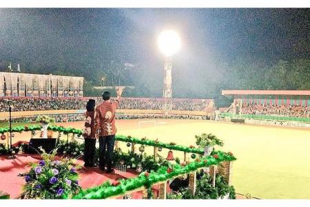Presiden Hadiri Natal di Jayapura