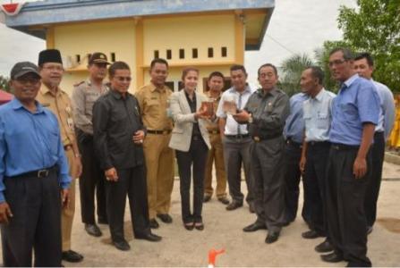 Unit PDAM  Siak kecil mulai beroperasi