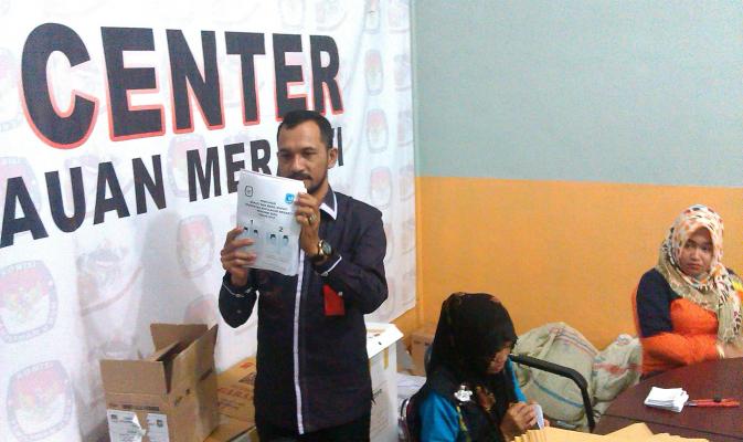 188 Surat Suara di Meranti Rusak