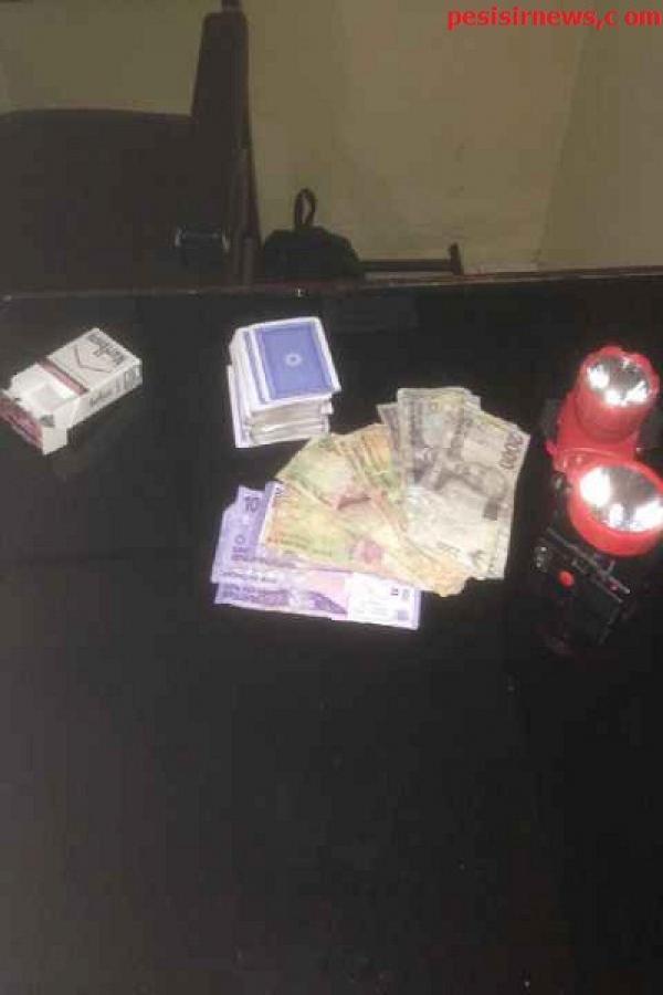 4 Pelaku Judi Diamankan Polsek Inhil