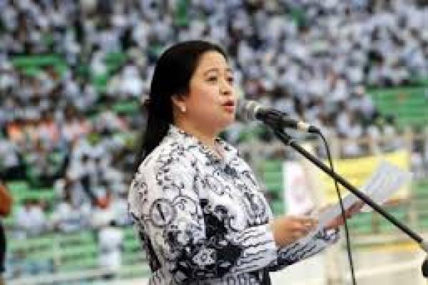 HUT PGRI ke- 70, Puan Maharani :  Pemerintah tak pernah melarang para guru untuk berorganisasi