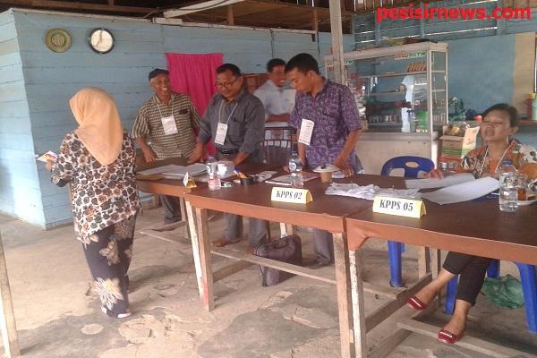 Hitungan Sementara TPS 06 Bagan Batu Kota MANTAP Unggul