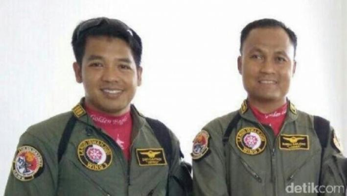 Ini Foto Letkol Marda dan Kapten Dwi Sebelum Terbangkan Pesawat Tempur T50i Golden Eagle yang Jatuh