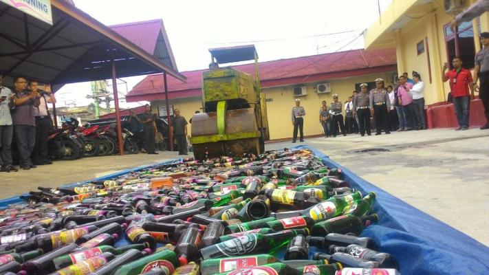 Ini yang dilakukan Polres Inhil jelang pergantian tahun 2016