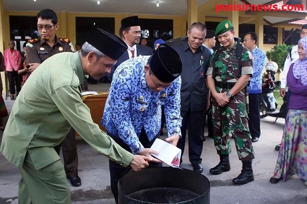 KPU Dumai Musnahkan 187 Lembar Surat Suara Berlebih