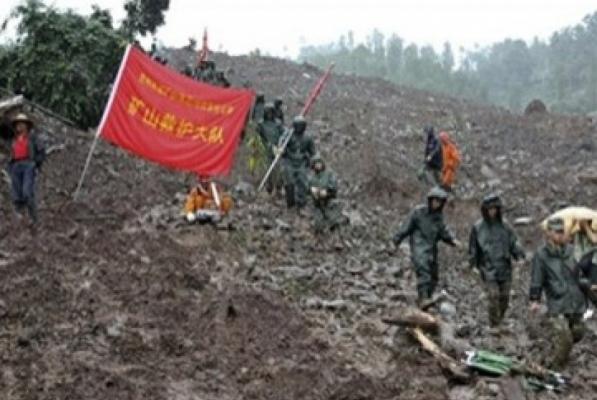 Longsor di Cina, 59 Orang Hilang