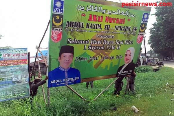 Memasuki Masa Tenang, KPU Dumai Bongkar APK dan BK