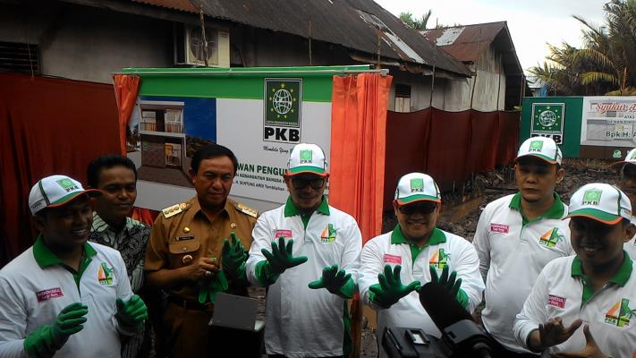 Menakertras RI dan Ketum DPP PKB Kunjungi Tembilahan