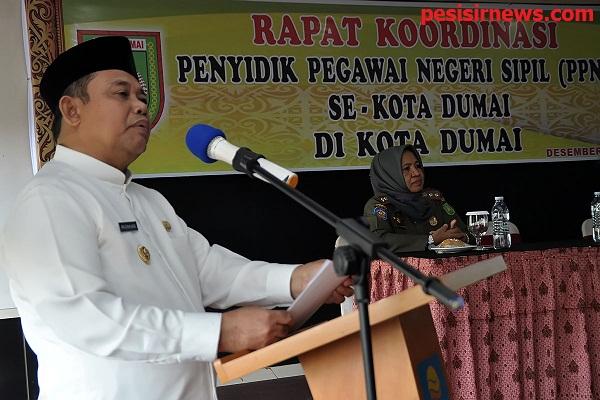 Pj Wako Dumai Buka Rakor PPNS 2015
