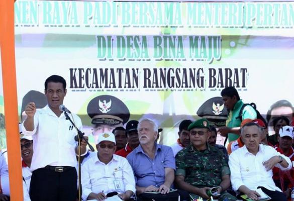 Pulau Rangsang Lumbung Padi di Kabupaten Kepulauan Meranti