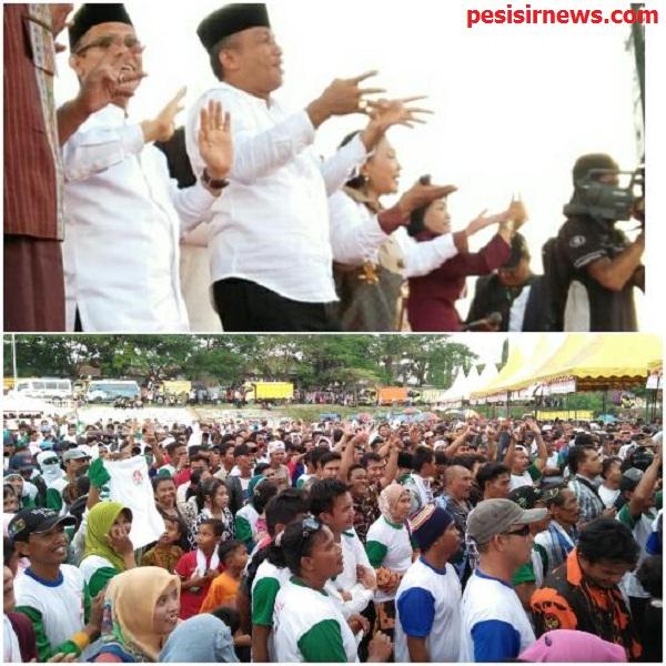 Ribuan Pendukung dan Simpatisan Padati Kampanye Terbuka Mantap