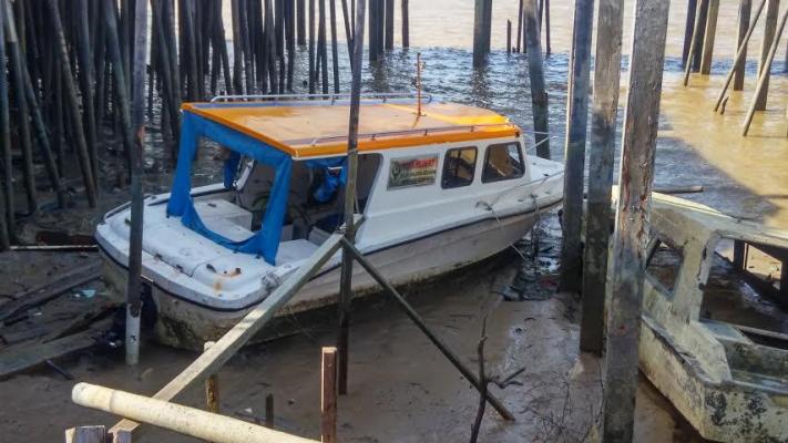 Satu Unit Speedboat Bantuan Kemenkes Tak Berfungsi