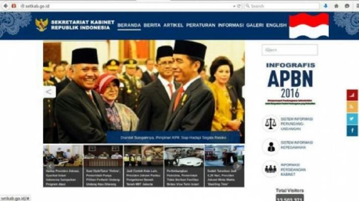 Situs Setkab Sempat Diretas, Seskab Meminta Polri Selidiki Pelaku