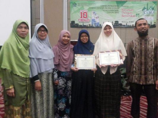 Wakili Riau Lomba Ceris Tingkat SMA/SMK Se- Indonesia, SMAN 2 Tebingtinggi Ini Raih Harapan 1 Nasional
