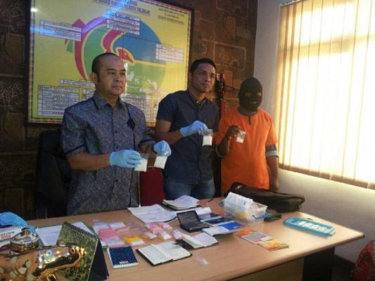Warga Aceh Dibekuk Satresnarkoba Polres Pekanbaru