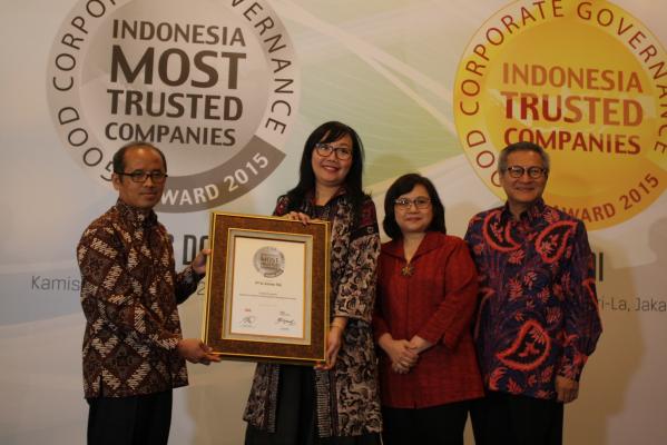 XL Raih Penghargaan Indonesia Most Trusted Company