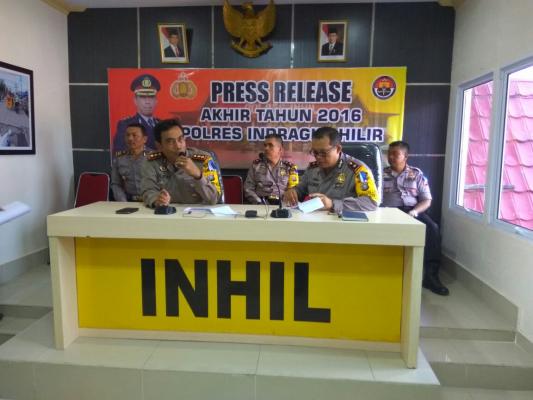 2016, Angka Kecelakaan Lantas di Inhil Menurun