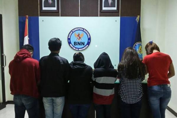 4 Wanita Terjaring Razia Narkoba Diangkut BNN  