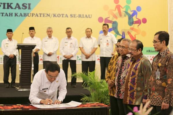 Bupati Wardan Harapkan Deklarasi Anti Gratifikasi Bukan Sekedar Seremonial