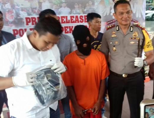Diburu Hingga ke Lampung, Polresta Pekanbaru Ringkus Suami yang Bunuh dan Kubur Istri di Kebun Jagung