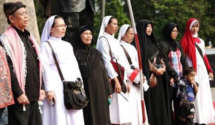 Perdamaian Lintas Agama Menyatu dalam Bineka Tunggal Ika 