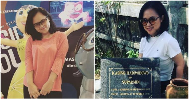10 Potret putri tunggal Kasino Warkop DKI, sukses berbisnis kue