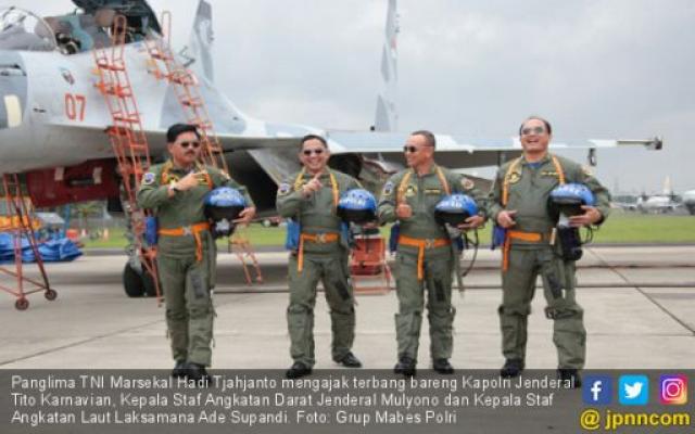 Biasa Tangkap Maling, Pak Tito Pusing akibat Naik Sukhoi