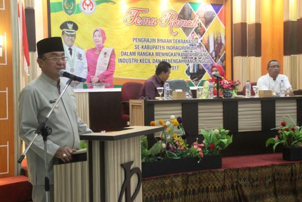 Dibuka Bupati Inhil, 110 Pengrajin Lokal Ikuti Kegiatan Temu - Ramah