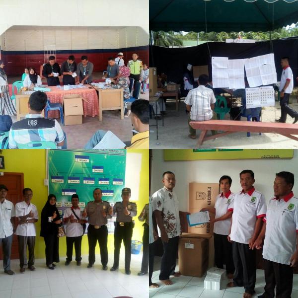 Kapolres Rohil : Pelaksanaan Pemungutan Suara Pemilihan Kepala Desa Serentak Tahap II Berjalan Aman dan Kondusif